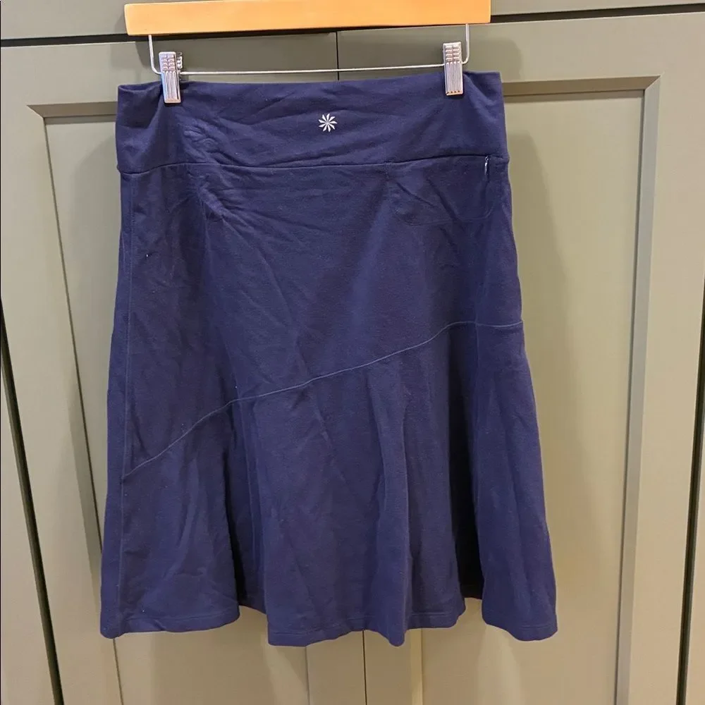 Athleta Deep Blue A-Line Skirt